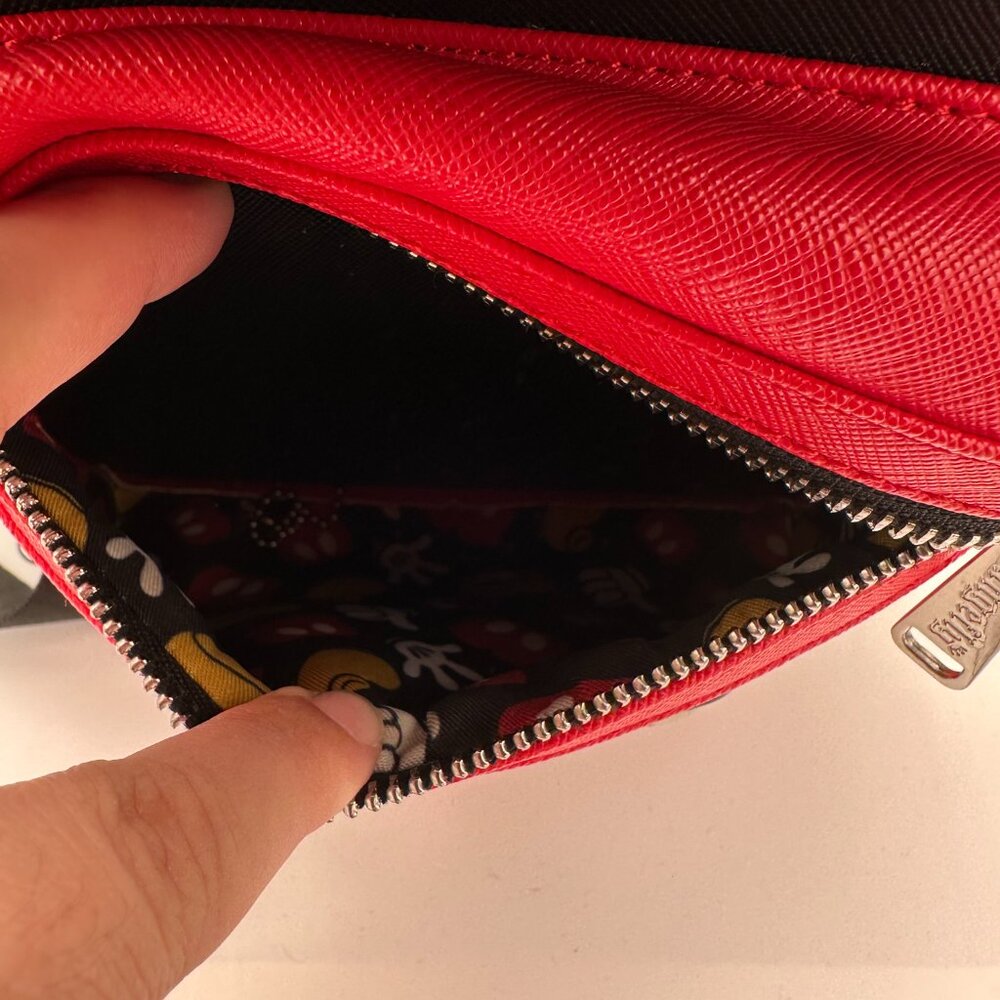 Loungefly: Disney Mickey Mouse Mini Faux Leather Backpack - Picture 9 of 9